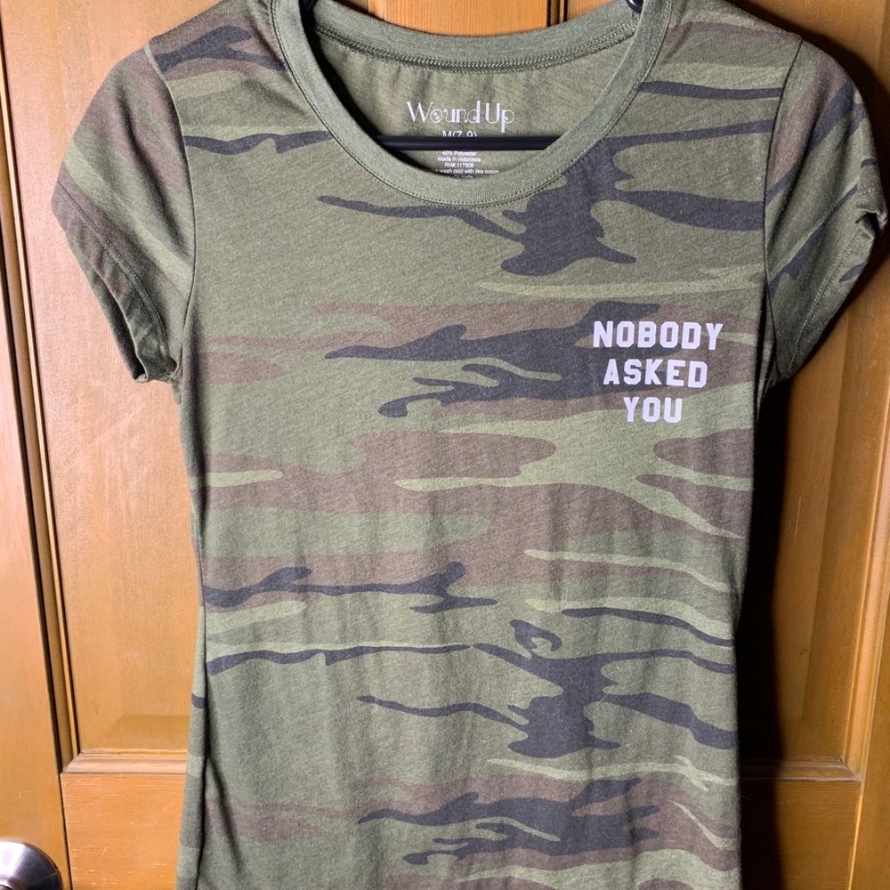 camo tee